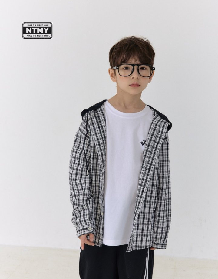 Nice To Meet You - Korean Children Fashion - #magicofchildhood - Oreo Hood Shirt - 7