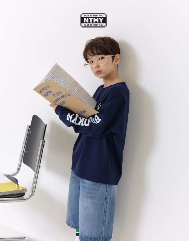 Nice To Meet You - Korean Children Fashion - #magicofchildhood - Brooklyn Tee - 6
