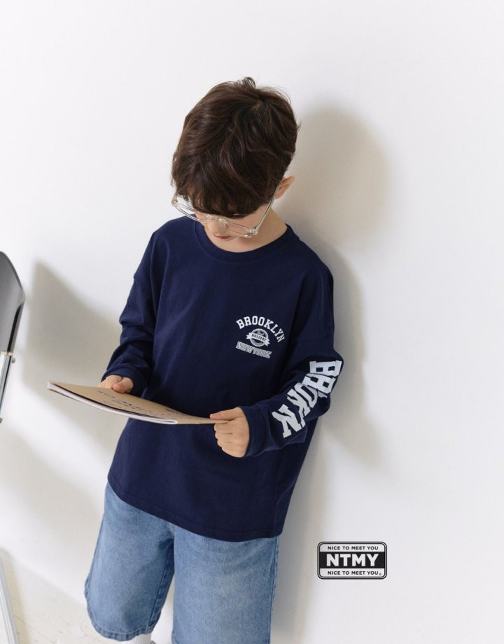 Nice To Meet You - Korean Children Fashion - #minifashionista - Brooklyn Tee - 7