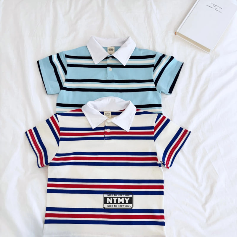Nice To Meet You - Korean Children Fashion - #minifashionista - PK Collar Tee - 11