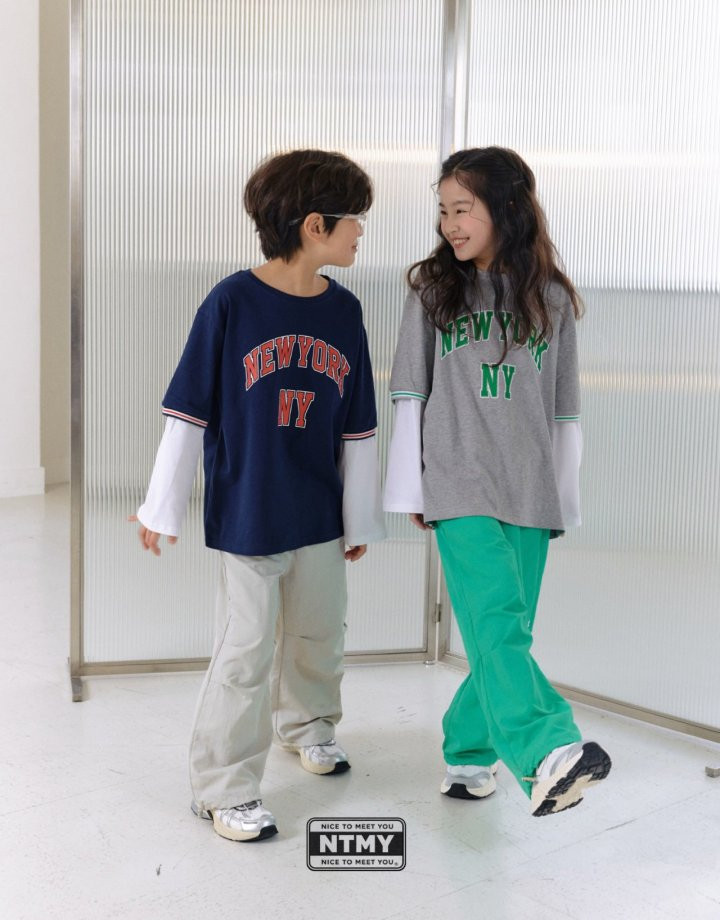 Nice To Meet You - Korean Children Fashion - #minifashionista - NY Layered Tee - 7
