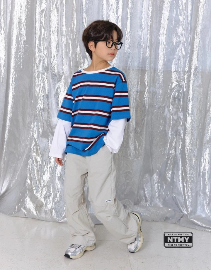 Nice To Meet You - Korean Children Fashion - #magicofchildhood - ST Layered Tee - 4