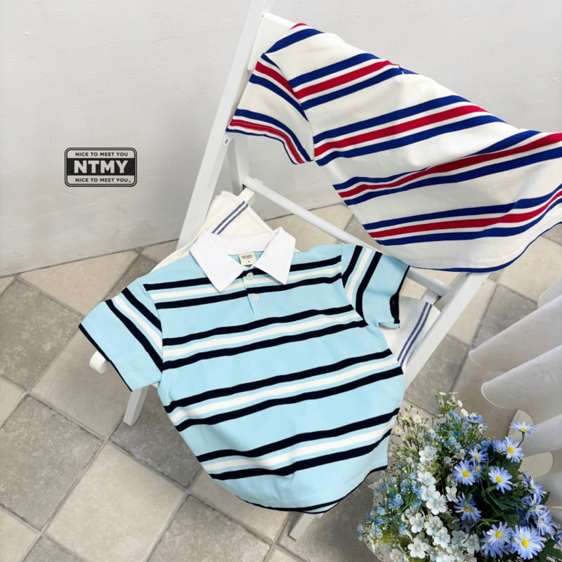 Nice To Meet You - Korean Children Fashion - #prettylittlegirls - PK Collar Tee - 12