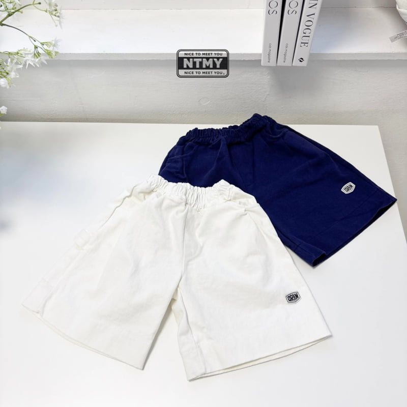 Nice To Meet You - Korean Children Fashion - #prettylittlegirls - Drawstring Shorts - 10