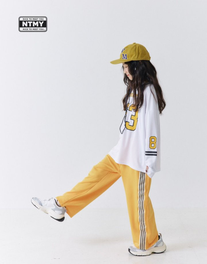 Nice To Meet You - Korean Children Fashion - #todddlerfashion - Soft Jersey Pants - 5