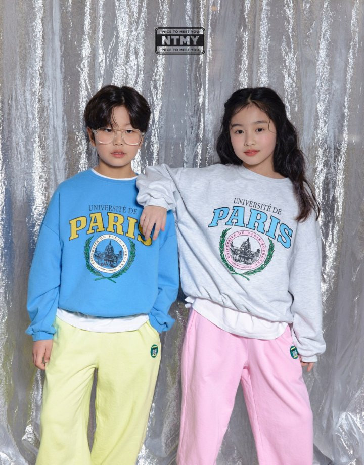 Nice To Meet You - Korean Children Fashion - #todddlerfashion - Uni Sweatshirt - 2