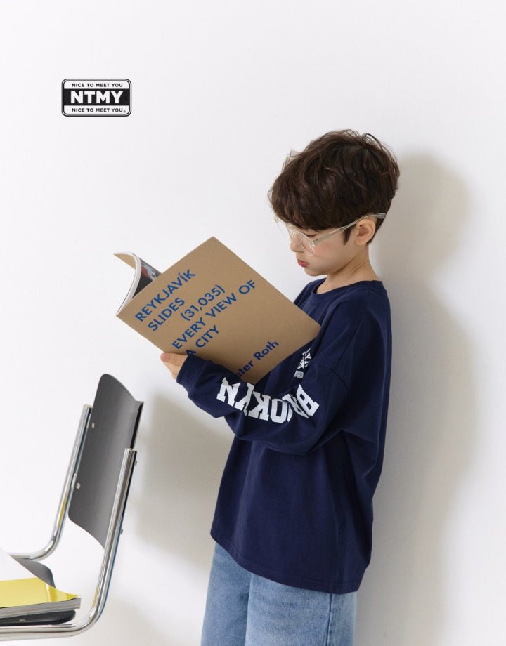 Nice To Meet You - Korean Children Fashion - #toddlerclothing - Brooklyn Tee - 10