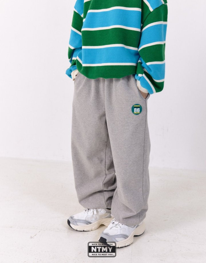 Nice To Meet You - Korean Children Fashion - #toddlerclothing - Myjju Jogger Pants - 2