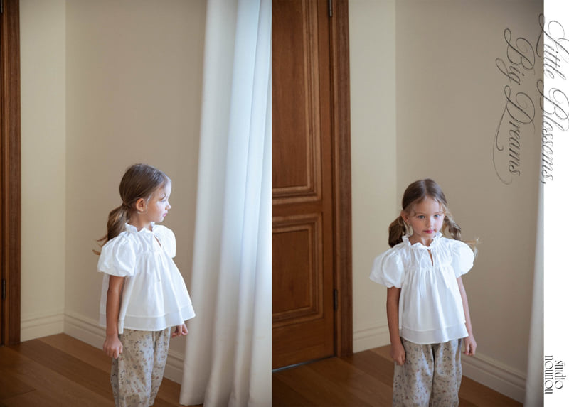 Nounou - Korean Children Fashion - #childofig - Bean Blouse - 6