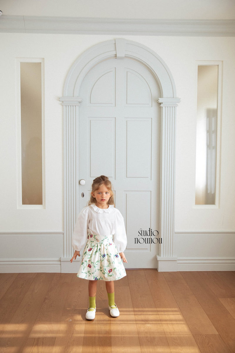 Nounou - Korean Children Fashion - #childofig - Garden Skirt - 3
