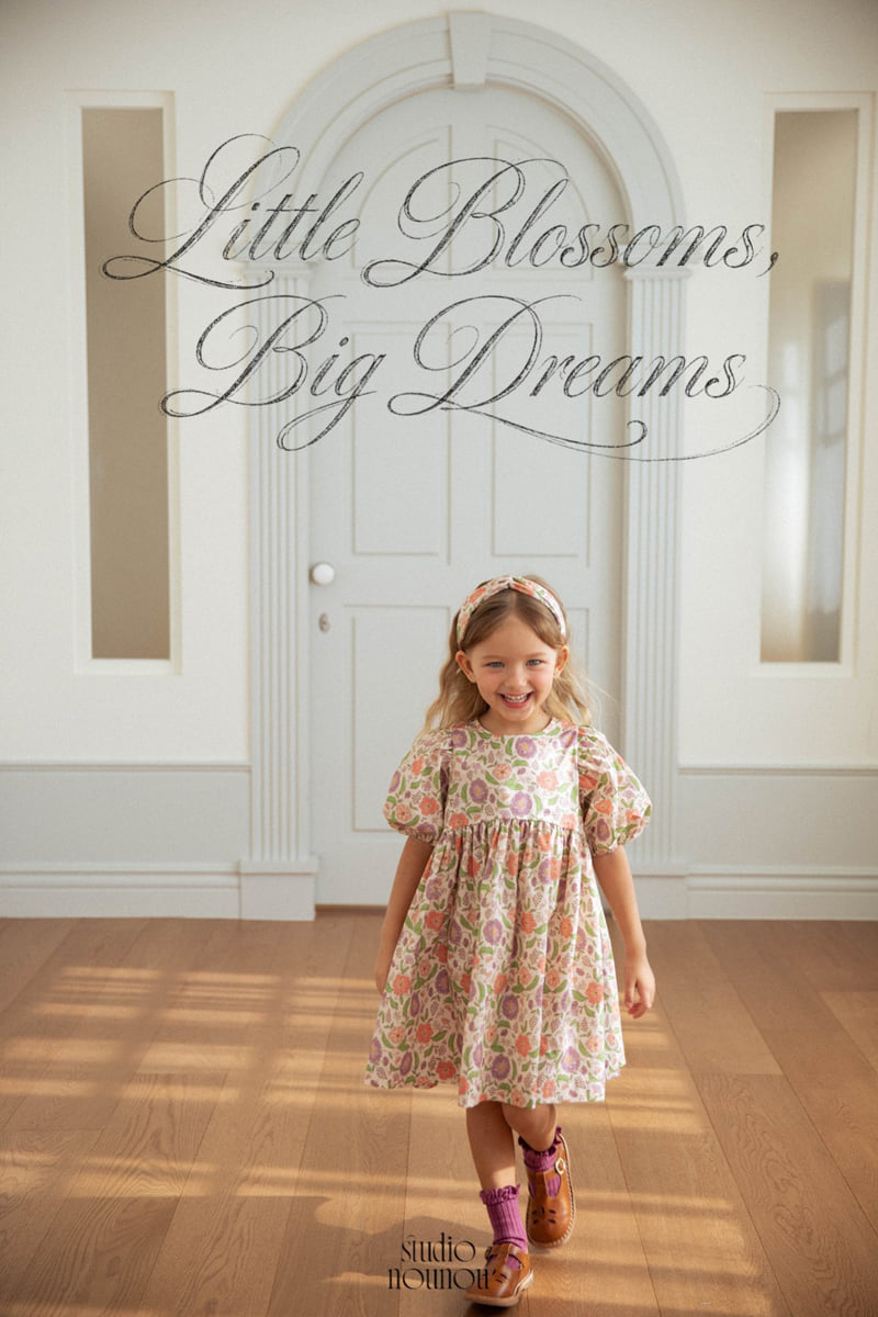 Nounou - Korean Children Fashion - #childofig - 26 Freesia One-piece