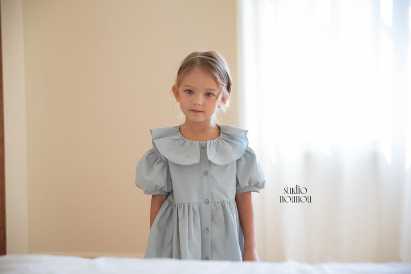 Nounou - Korean Children Fashion - #childofig - Flower Jeanne One-piece - 11