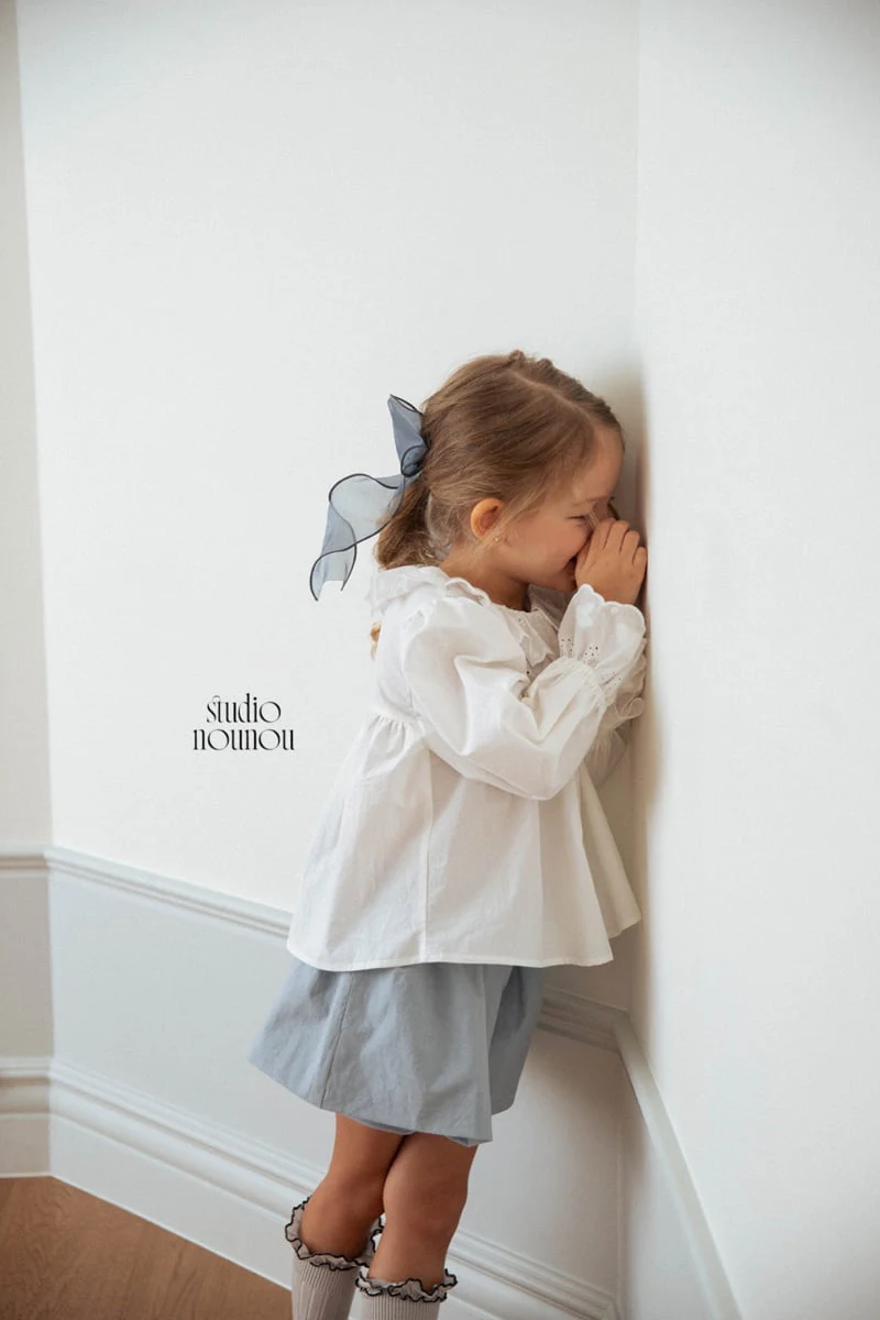 Nounou - Korean Children Fashion - #childofig - Olive Blouse - 5