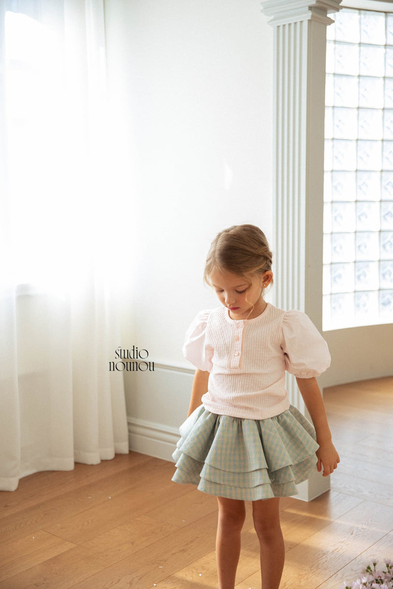 Nounou - Korean Children Fashion - #childrensboutique - 26 Mini Tiered Skirt - 4