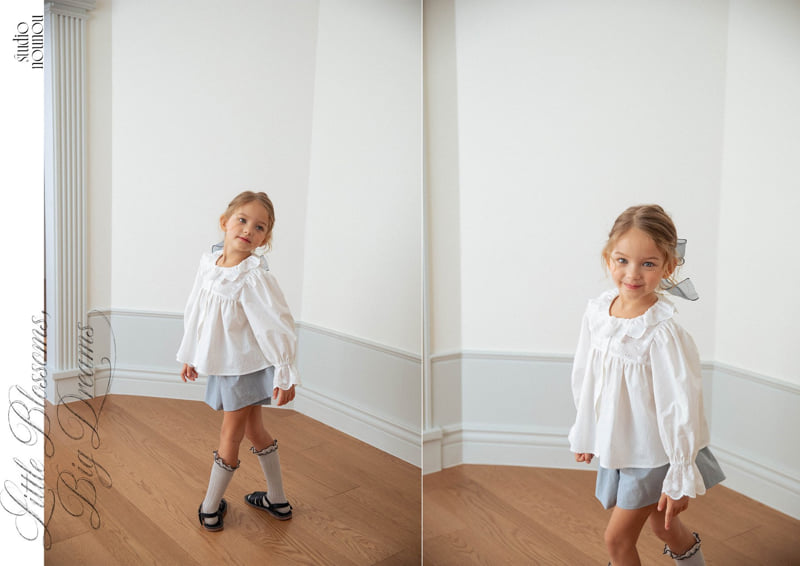 Nounou - Korean Children Fashion - #designkidswear - Olive Blouse - 7