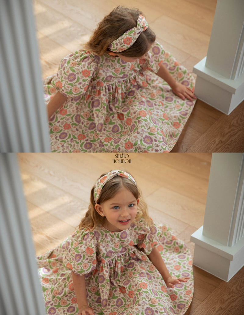 Nounou - Korean Children Fashion - #designkidswear - 26 Freesia One-piece - 4