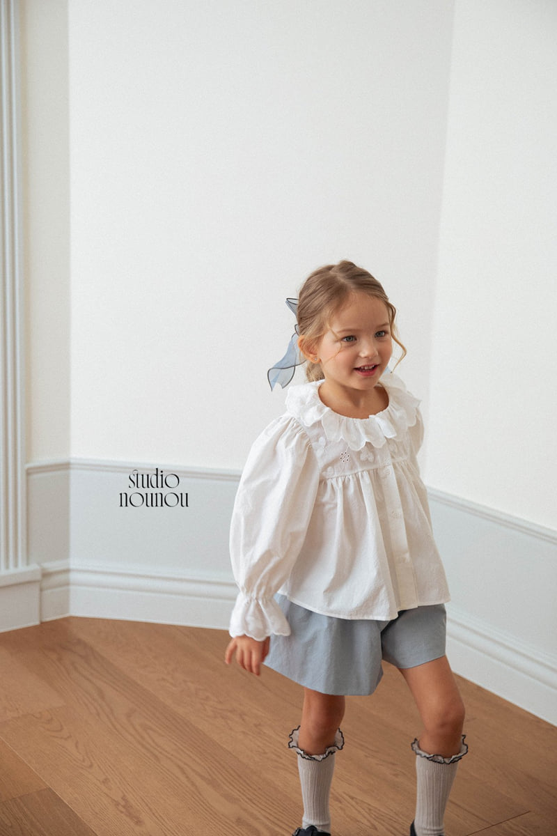 Nounou - Korean Children Fashion - #fashionkids - Olive Blouse - 9