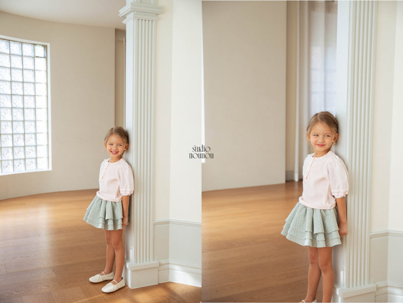Nounou - Korean Children Fashion - #kidsshorts - 26 Mini Tiered Skirt - 7
