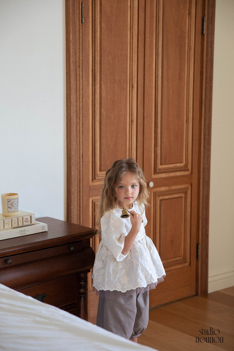 Nounou - Korean Children Fashion - #kidsshorts - Angel Blouse - 5