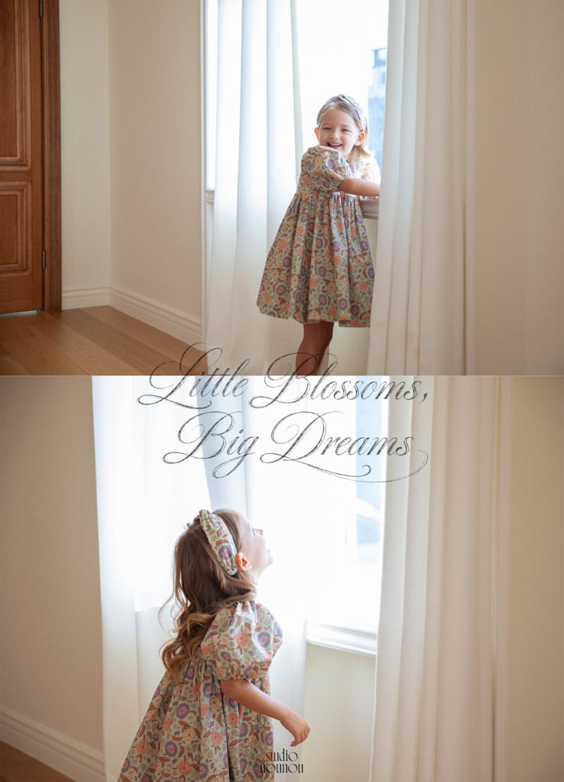 Nounou - Korean Children Fashion - #kidzfashiontrend - 26 Freesia One-piece - 8
