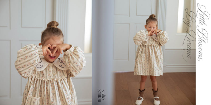 Nounou - Korean Children Fashion - #littlefashionista - Ria One-piece - 9