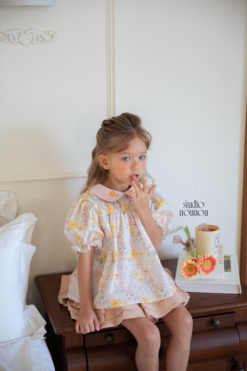Nounou - Korean Children Fashion - #littlefashionista - Rose Blouse - 7