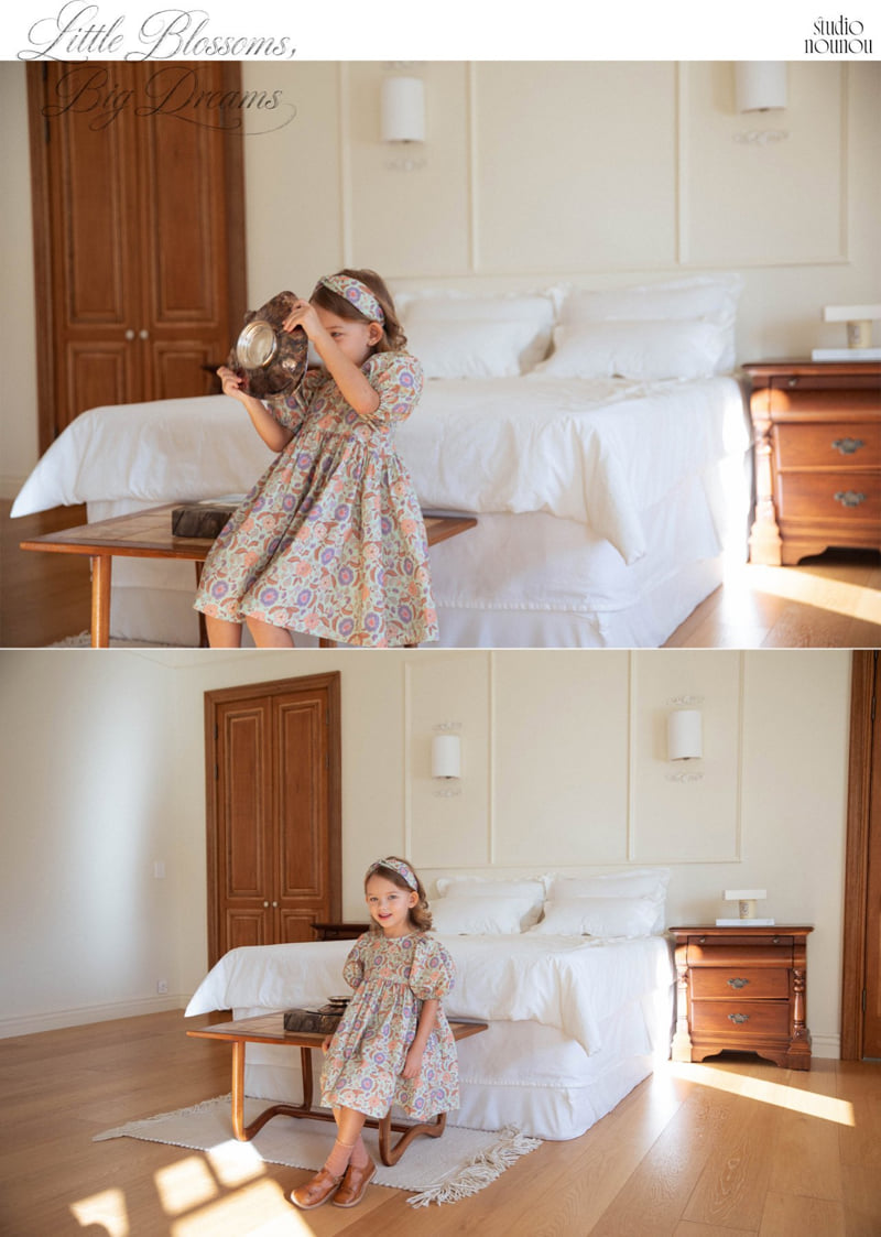 Nounou - Korean Children Fashion - #magicofchildhood - 26 Freesia One-piece - 11