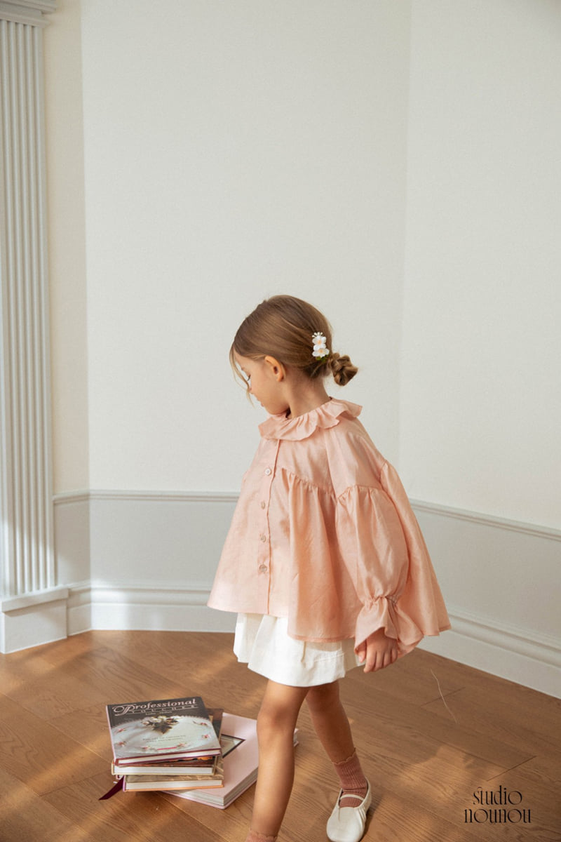Nounou - Korean Children Fashion - #littlefashionista - Silky Fairy Blouse - 4