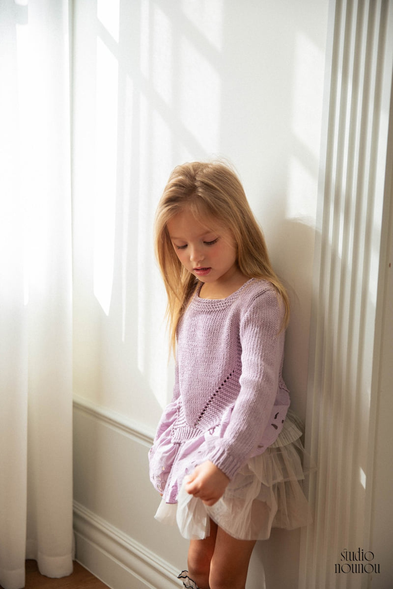 Nounou - Korean Children Fashion - #minifashionista - Chloe Knit - 5