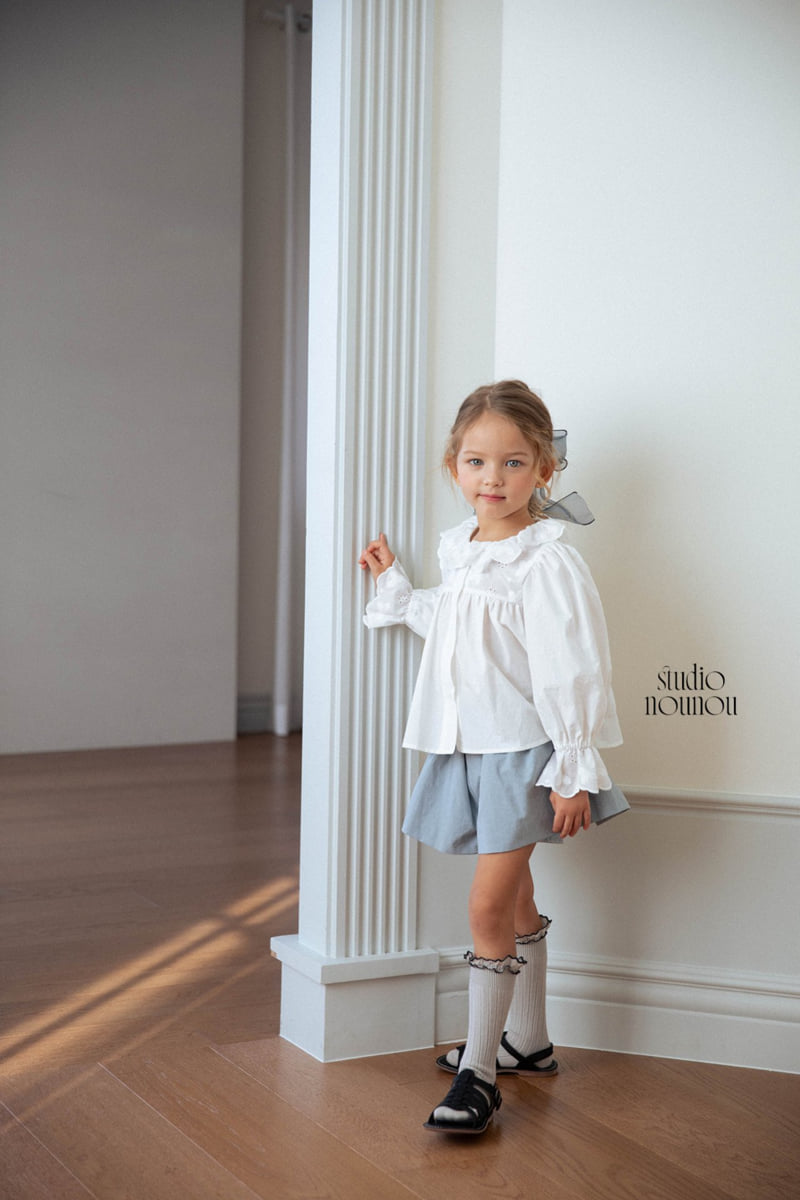 Nounou - Korean Children Fashion - #todddlerfashion - Olive Blouse - 2