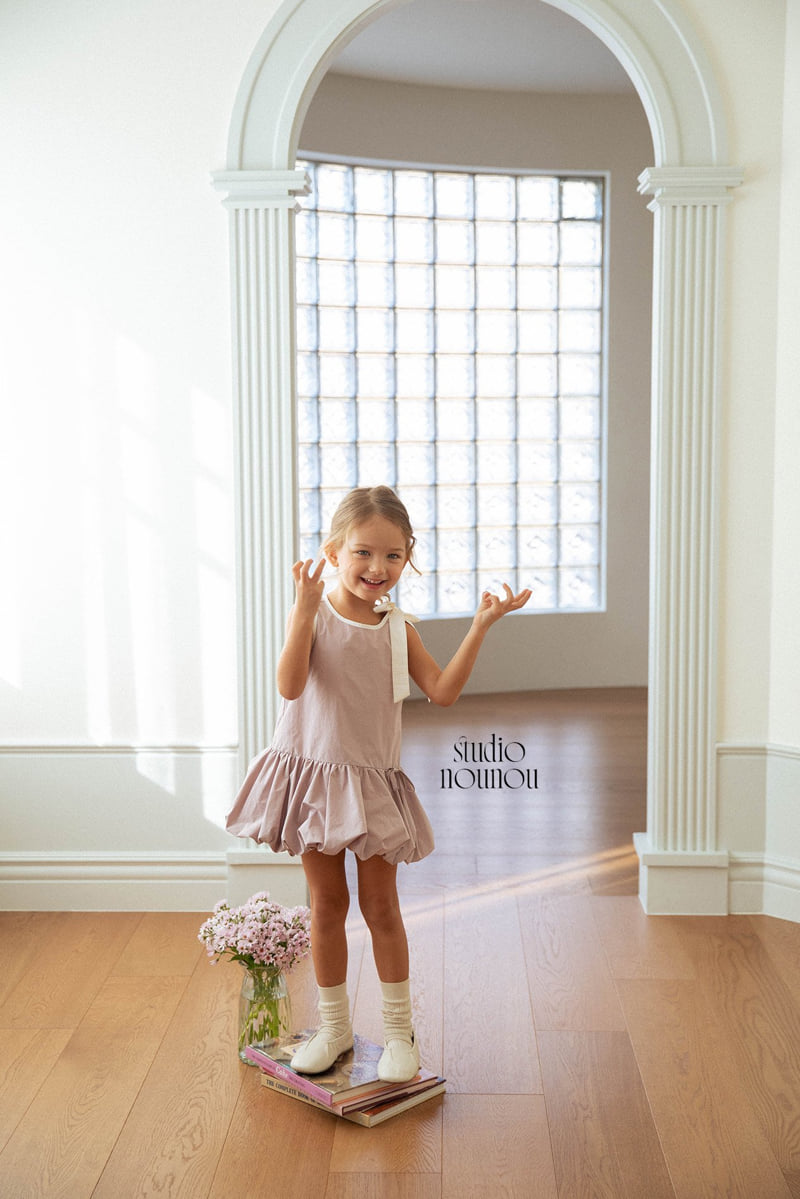 Nounou - Korean Children Fashion - #todddlerfashion - Ballerina One-piece - 4