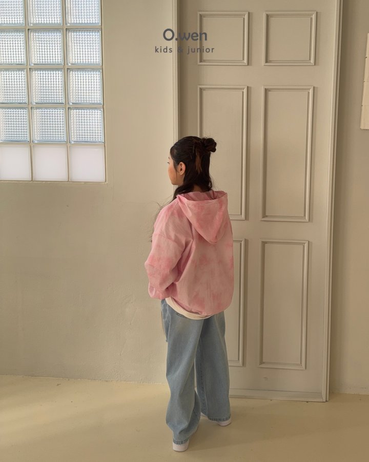 O Wen - Korean Children Fashion - #Kfashion4kids - Tie-Dye Hoodie Anorak - 10