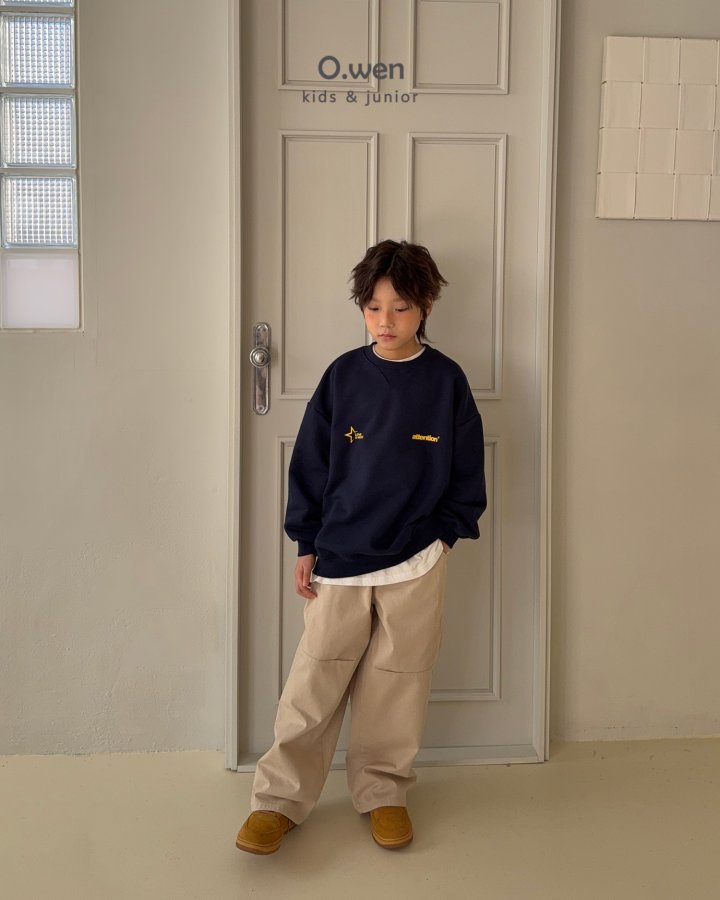 O Wen - Korean Children Fashion - #kidzfashiontrend - Attention Sweatshirt - 4
