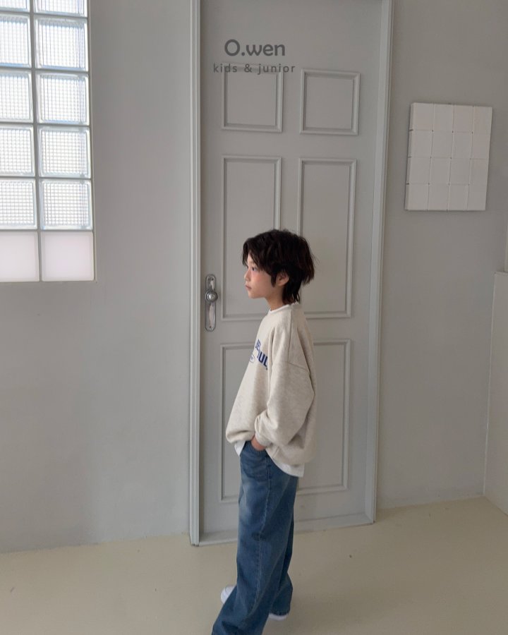 O Wen - Korean Children Fashion - #Kfashion4kids - Vintage Hem Denim Pants - 3