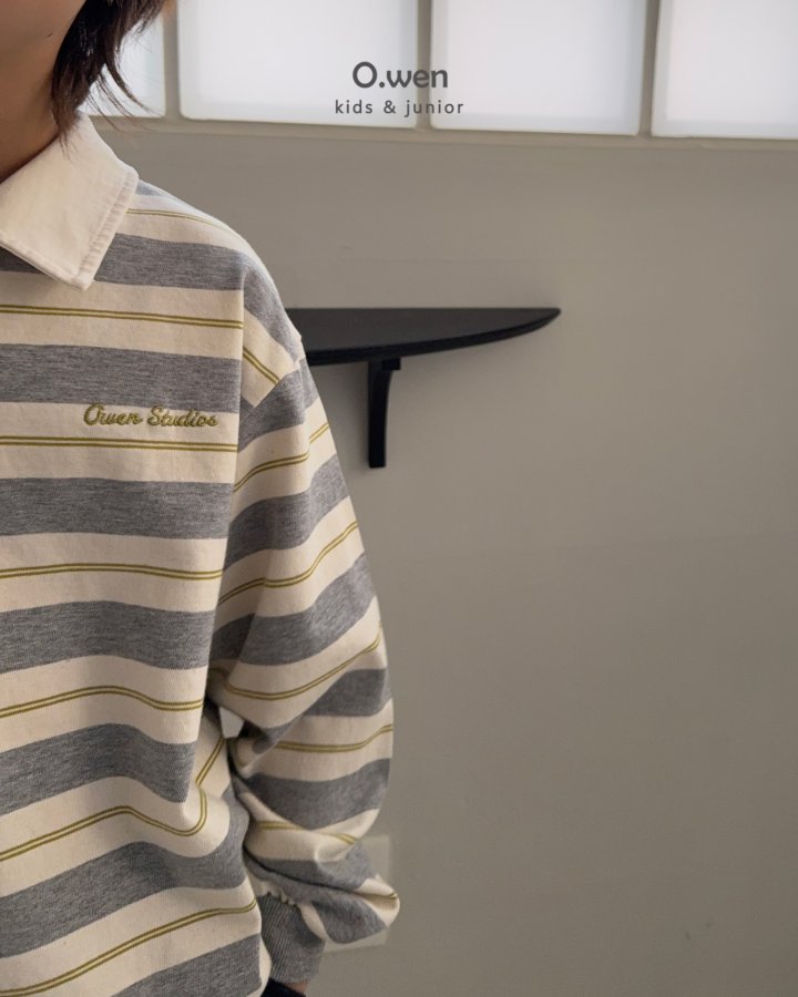 O Wen - Korean Children Fashion - #Kfashion4kids - Studio Collar Tee - 3
