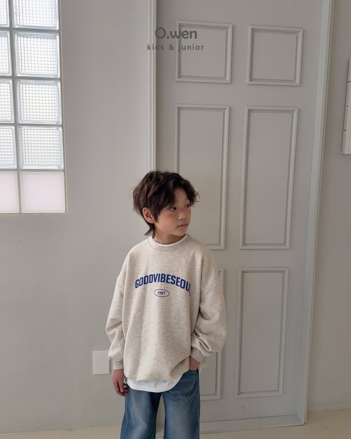 O Wen - Korean Children Fashion - #childofig - Good Vibes Sweatshirt - 5