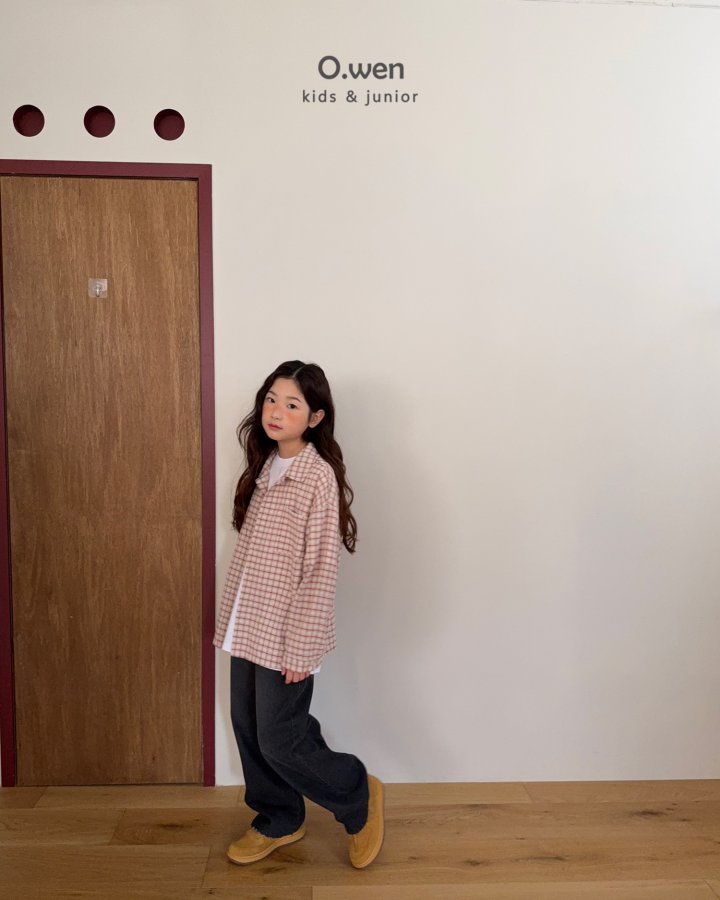 O Wen - Korean Children Fashion - #childofig - Vintage Hem Denim Pants - 11