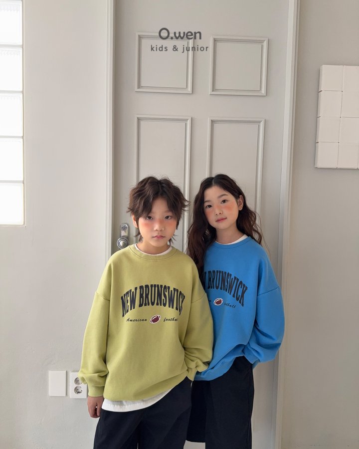 O Wen - Korean Children Fashion - #childofig - Football Sweatshirt - 3