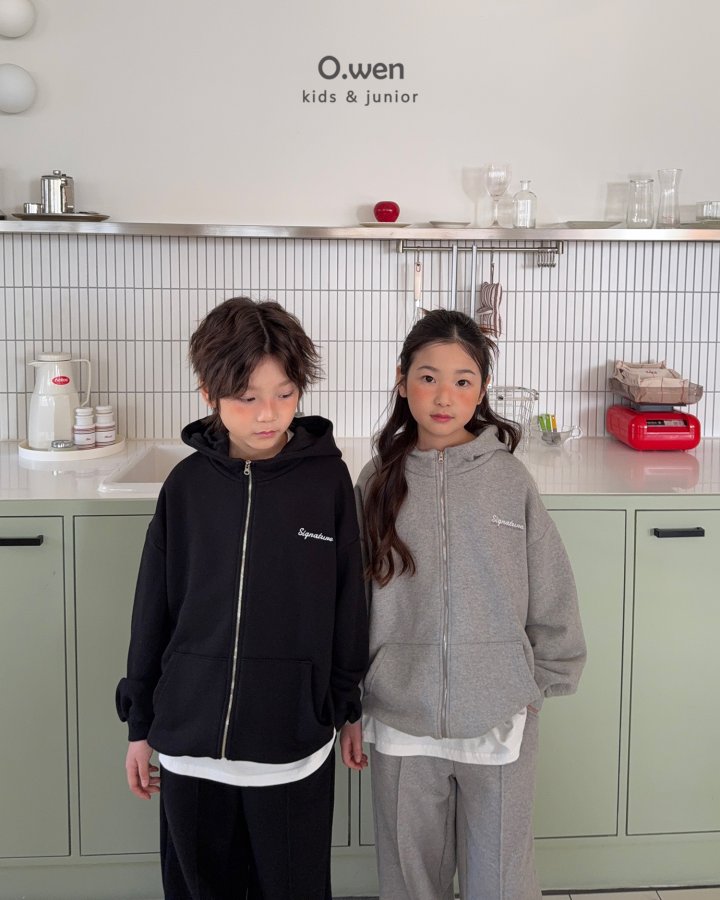 O Wen - Korean Children Fashion - #childofig - Signature Two-Way Hood Zip-Up - 6