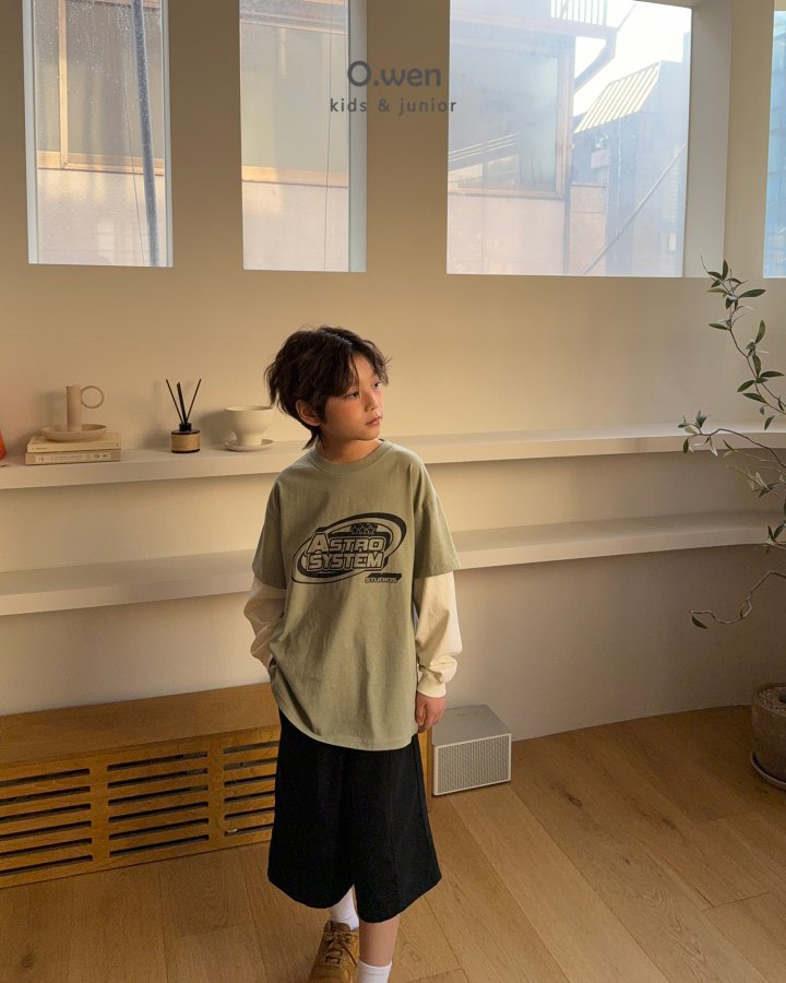 O Wen - Korean Children Fashion - #childofig - Astro Pigment Tee - 5