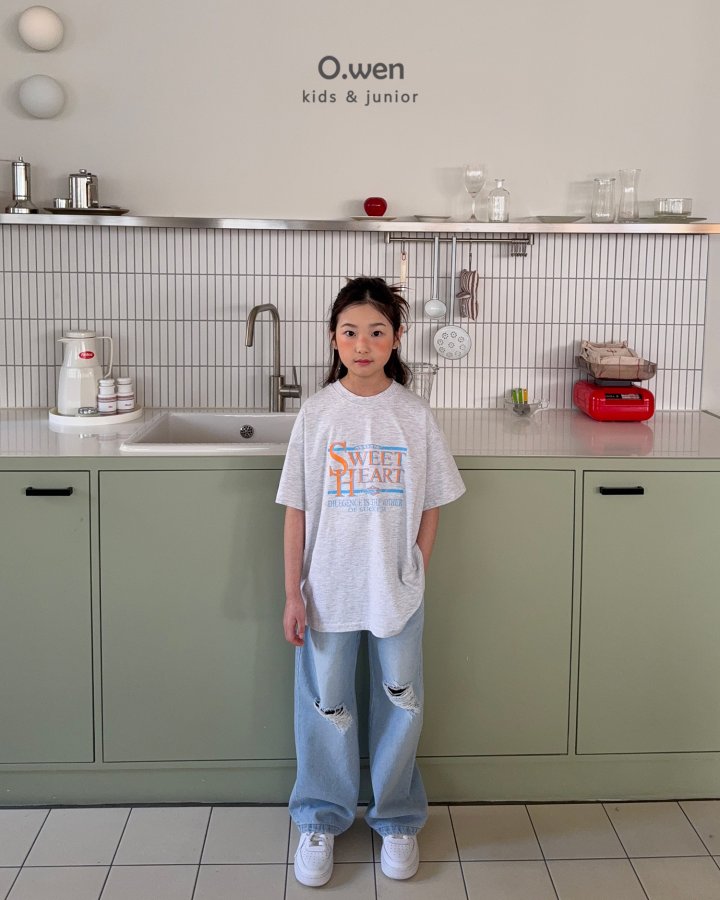 O Wen - Korean Children Fashion - #childrensboutique - Sweet Short Sleeve Tee - 11