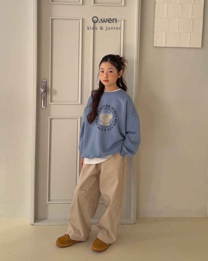 O Wen - Korean Children Fashion - #childrensboutique - Moss Stitch Cotton Pants - 7