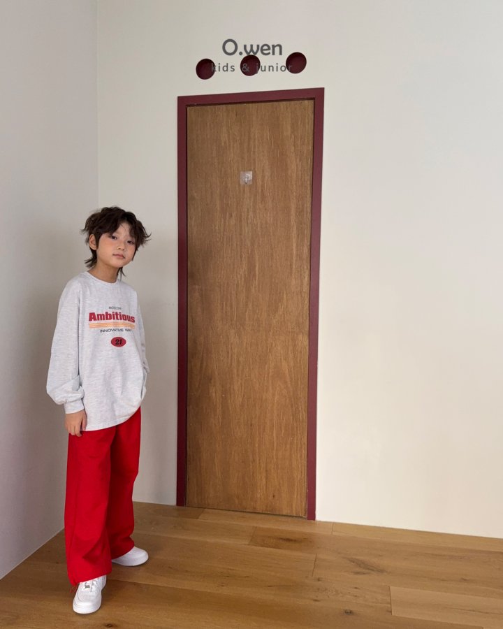 O Wen - Korean Children Fashion - #childrensboutique - Free Straight Pants - 3