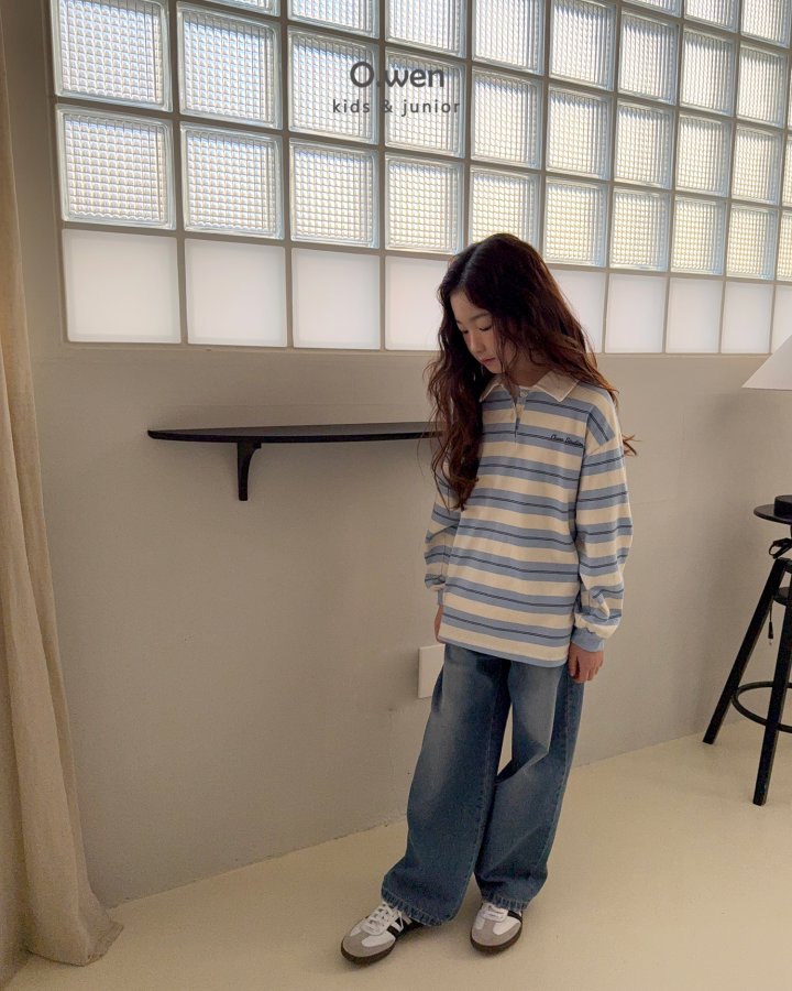 O Wen - Korean Children Fashion - #childrensboutique - Studio Collar Tee - 10