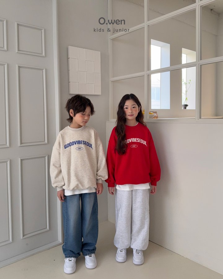 O Wen - Korean Children Fashion - #designkidswear - Good Vibes Sweatshirt - 8