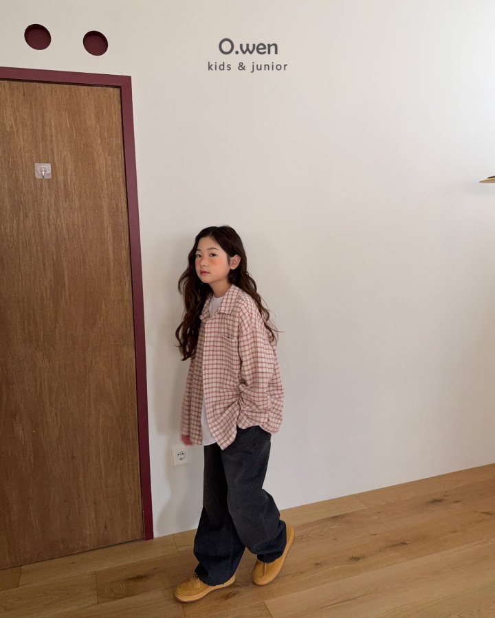 O Wen - Korean Children Fashion - #designkidswear - Rona Check Pocket Shirt - 6