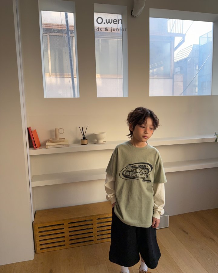 O Wen - Korean Children Fashion - #discoveringself - Astro Pigment Tee - 8