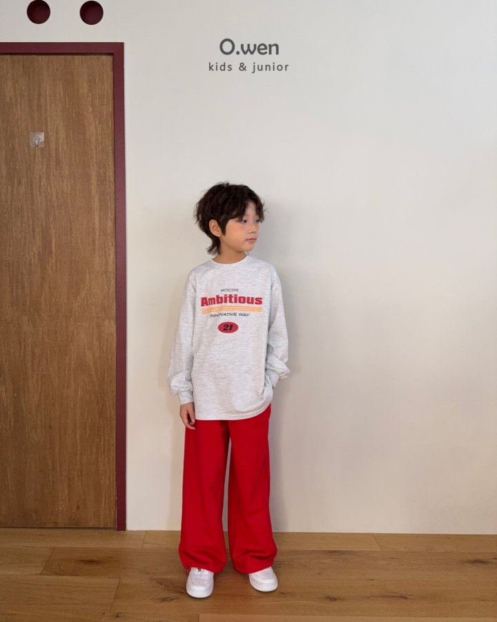 O Wen - Korean Children Fashion - #fashionkids - Free Straight Pants - 6