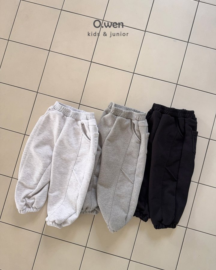 O Wen - Korean Children Fashion - #fashionkids - 26 Panel Jogger Pants - 12
