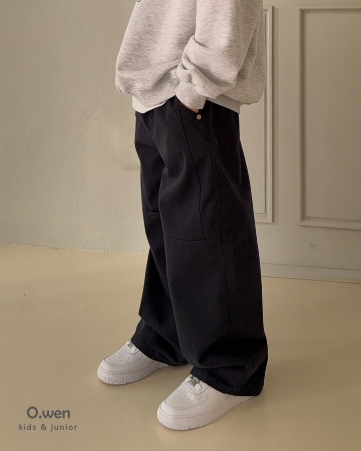 O Wen - Korean Children Fashion - #kidsshorts - Moss Stitch Cotton Pants - 11